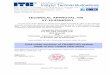 TECHNICAL APPROVAL ITB AT-15-8394/2011 - …framefactory.pl/user_data/pliki/Technical Approval FRAMECAD EN.pdf · AT-15-8394/2011 3/13 1. OBJECT OF THE APPROVAL The object of the