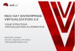 RED HAT ENTERPRISE VIRTUALIZATION 3people.redhat.com/mlessard/blog/IBMpartnerroadshow2012.pdf · rhev for desktops 25 user packs $375 ... red hat enterprise virtualization rhev manager
