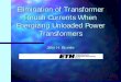 Elimination of Transformer Inrush Currents When Energizing ... · Elimination of Transformer Inrush Currents When Energizing Unloaded Power Transformers John H. Brunke
