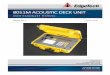 8011M Acoustic Deck Unit - EdgeTech€¦ · iv 8011M ACOUSTIC DECK UNIT 0004811_REV_C HARDWARE VARIATIONS AND COMPATIBILITY The 8 011M Acoustic Deck Unit contains both standard and