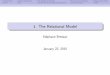 1. The Relational Model - NUS Computinglingtw/relational.pdf · A Relational Model of Data for Large Shared Data banks [CACM 1970], by Edgar F. Codd. Introduction Codd’s Motivation