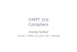 CMPT379% Compilers% - Simon Fraser Universitymsiahban/personal/teaching/CMPT-379-Spring-2016/... · 20121101% 4 Compiler! Program! Machine Code! Input! Runtime! Output! Compiler Source!