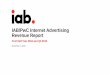 IAB/PwC Internet Advertising Revenue Report · Global Entertainment and Media Outlook 2016 - 2020 Gregory Boyer, Partner, Entertainment, Media and Communications, PwC ... IAB/PwC