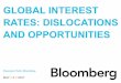 GLOBAL INTEREST RATES: DISLOCATIONS AND … · ... a bond analyst at Bank of America ... on a floating-floating cross currency swap. BANK ... of the underlying cross currency float-to-float