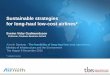 Sustainable strategies for long haul low cost airlines* · Sustainable strategies. for long ‐ haul low ‐ cost airlines* Sveinn Vidar Gudmundsson. Professor, Toulouse Business