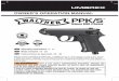 OWNER’S OPERATION MANUAL PPK/S - Umarex USA · 1 Operating instructions 2 - 11 Mode d´emploi 12 - 23 Instrucciones de operación 24 - 35 READ THIS OWNER’S MANUAL COMPLETELY