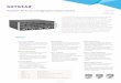 ProSAFE LAN Access and Aggregation Chassis · PDF file160G full-duplex) ... ProSAFE LAN Access and Aggregation Chassis Switches Data Sheet ... Lan Access and Aggregation Chassis Switch