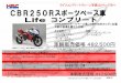 CBR250Rスポーツ ベースポプ - hslife.co.jp · ライフコンプリートマシーン写真は2ページ目へ CBR250Rスポーツベース車にCBR250Rカップに出場