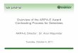 Overview of the ARPA-E Award Contracting Process for ... · Contracting Process for SelecteesContracting Process for Selectees ARPA-E Director: Dr. Arun Majumdar Tuesday, October