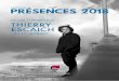 FESTIVAL PRÉSENCES 2018 - opus64.com€¦ · année, ce seront Mauricio Kagel, Henri Dutilleux, Gyorgy Ligeti, Iannis Xenakis et Olivier Messiaen. ... Ensemble Nomos Michel Pozmanter