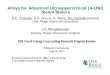 Alloys for Advanced Ultrasupercritical (A-USC) Steam … Library/Events/2016/crosscutting-ree... · Alloys for Advanced Ultrasupercritical (A-USC) Steam Boilers P.F. Tortorelli, 
