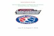2016 SAFETY PLAN Senior/Big League Softball World … safety manual web 2016.pdf · Senior/Big League Softball World Series Sussex County, Delaware ... Drummond, Al Townsend. 
