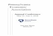 Pennsylvania Economic Association - econpea.org Conference Program 2018.pdf · Penn State Altoona . Altoona, PA . 2. PENNSYLVANIA . ... Voya Investment Management . ... Board of Directors’