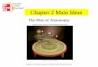 Chapter 2 Main Ideas - 1.cdn.edl.io · is the subject of this chapter. ... Planets and the Zodiac • The planets (Greek for “wanderers”) do not follow the same cyclic behavior