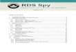 Table of Content - RDS Spyrdsspy.com/download/mainapp/rdsspy.pdf · Table of Content 1 Installation/Update ... The RDS Spy allows analyzing the RDS data and adjusting all RDS services