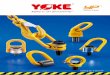 Yellow Point - yoke.net1).pdf · • Bolts are Metric thread (ASME / ANSI B18.3.1M), specification is grade 12.9 alloy ... requirements of ASME B30.26. • Quick and simple assembly,