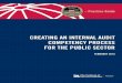 CREATING AN INTERNAL AUDIT COMPETENCY PROCESS FOR … Creating-IA-Competency-in... · / 1 IPPF – Practice Guide Creating an Internal Audit Competency Process for the Public Sector