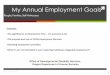 My Annual Employment goal Process - dhs.state.or.us Advocates.pdf · My Annual Employment Goals ... Employment Path Community: ... about employment. Your PA or SC will document the