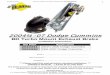 BD Turbo Mount Exhaust Brake - CatalogRack by DCi · 2004½-07 Dodge Cummins BD Turbo Mount Exhaust Brake Installation Instructions ... To prevent damage to electronic components,