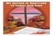 CORCORAN’S CORNER - s3.amazonaws.com · CORCORAN’S CORNER November 20, 2016 OUR LORD JESUS CHRIST, KING OF THE UNIVERSE Page Three . ... Mary Graves Helene Smith Mary Pryal Loretta