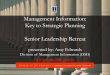 Management Information: Key to Strategic Planning - Key to Strategic Planning - EO...  Management