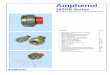 Amphenol · Amphenol 162GB Series Miniature Bayonet Lock Connectors • • Amphenol CONTENTS Pages • Introduction to 162GB Crimp Connectors 2