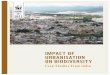 IMPACT OF URBANISATION ON BIODIVERSITY · urbanisation on biodiversity becomes imperative not only from the point of view of conservation, but also for planning sustainable cities