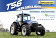 NEBIHOLLAND Serie TS6, Productivo, Rentable y Ecol³gico New Holland introduce la nueva serie TS6