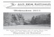 AUS DEM RATHAUS - II.2011.pdf  AUS DEM RATHAUS Mitteilungsblatt der Gemeinde Lenting Weihnachten