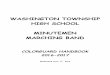 WASHINGTON TOWNSHIP HIGH SCHOOL MINUTEMEN MARCHING BANDwthsmb.com/wp-content/uploads/2016/06/CG_Handbook_16_17.pdf · WASHINGTON TOWNSHIP HIGH SCHOOL MINUTEMEN MARCHING BAND ... visual
