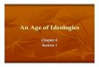An Age of Ideologies - cf.edliostatic.comcf.edliostatic.com/vozg1j7VaXpBTqw99KORCyxoX78FhhCO.pdf · An Age of Ideologies Chapter 4 Section 1. Congress of Vienna In 1815, British and
