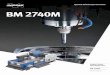 BM 2740M - Doosan Machinetools · Multiple thermal sensors are attached to minimize and compensate thermal displacement of ... The current position of the machine is stored and maintained