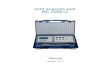 Grid analysis tool MC 7000-3 - … · Section 1: GENERAL The measuring device MC7000-3 has been developed for three-phase measuring, display and storage of electric parameters in