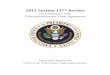 2012 Section 1377 Review - USTR · 2012 Section 1377 Review ... Foreign Investment Access to Major Supplier Networks ... telecommunications market to fully foreign-owned suppliers