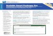 Smart Packager Pro Datasheet - Scalable Software · DATASHEET Scalable Smart Packager Pro Dependable MSI and Application Virtualization Packaging and Accelerated Windows 7 and 8 Migrations
