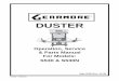 DUSTER - Gearmore · INTRODUCTION We welcome you as an owner of a Gearmore duster. Please read the following instructions and refer to them when required. …
