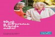 Friends of the Elderly · Friends of the Elderly Admiral Nurse Supports carers of those with ... tea dances or other events and activities; ... CASE STuDy Karen Karen, 78, 