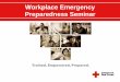 Workplace Emergency Preparedness Seminar - 1105 …download.101com.com/OHS/webinar/98621/files/98/62/... · •OSHA Standards and Best Practices ... on site –emergency preparedness