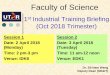 Faculty of Science - utar.edu.my FSc IT 2018 Oct 1st Briefing Slides.pdf · Dasar Latihan Industri IPT ... Oral Presentation ... For example, for professors in Department of Biological