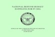 National Defense Budget Estimates for FY 2016 (Green … · iii . Table of Contents (Continued) Table 6-19: Army Budget Authority by Public Law Title (FY 1948 to FY 2020 