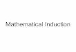 Mathematical Induction - Stanford University .The principle of mathematical induction states that