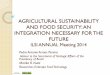 AGRICULTURAL SUSTAINABILITY AND FOOD SECURITY …ilsi.org/wp-content/uploads/2016/05/Arraes_One_ILSI.pdf · AGRICULTURAL SUSTAINABILITY AND FOOD SECURITY AN: ... Sweet-potato –