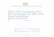 The GCC Guidance for Presenting the SPC, PIL and … for SPC... · Page 1 of 81 Date issued Executive Board of the Health Ministers’ Council for GCC States The GCC Guidance for