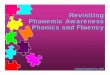 Revisiting Phonemic Awareness Phonics and Fluency .Revisiting Phonemic Awareness Phonics and Fluency