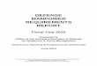 Defense Manpower Requirements Report€¦ · DEFENSE. MANPOWER REQUIREMENTS REPORT. Fiscal Year 2015. Prepared by. Office of the Assistant Secretary of Defense for Readiness & …