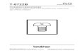 BROTHER INDUSTRIES, LTD. T-8722B-40 - …hensewfiles.com/PDFs/BROTHER 8722B.pdf · 3: Medium-weight materials 5: Heavy-weight materials Description of model plate BROTHER INDUSTRIES,