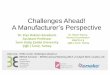 Challenges Ahead! A Manufacturer’s Perspective · REHVA Seminar –REHVA Annual ... NON - VAPOUR-COMPRESSION 2 AIR FILTRATION 11 ENERGY RECOVERY 20 RECYCLING OF MATERIAL ... PowerPoint