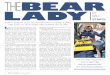 THEBEAR LADY - wildlife.state.nh.us€¦ · high with the paraphernalia of a specialized . ... loaded with more tools of the trade – spools ... crouched, terrified, in the kitchen)