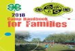 4-H 2018 Camp Handbook for Families - North Dakota …€¦ · Dear Families and Campers, ... desire to be positive role models and mentors to our campers. ... responsibilities in