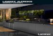 COMPACT LAMINATE - Benchtops Alfresco... · Laminex® Alfresco Compact Laminate is the revolution outdoor living has been waiting for. Made from durable Compact Laminate specifically